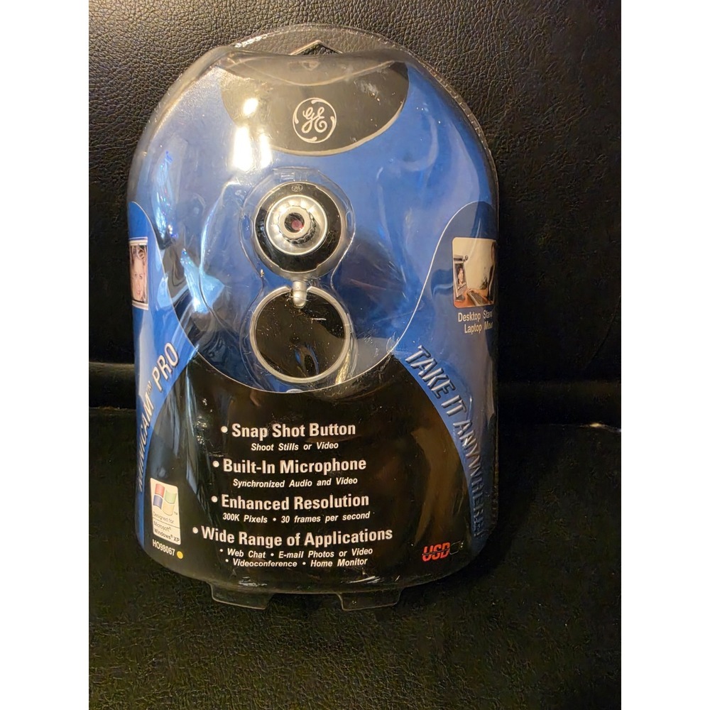 Vintage New Sealed GE HO98067 Minicam Pro with Snap Shot Button